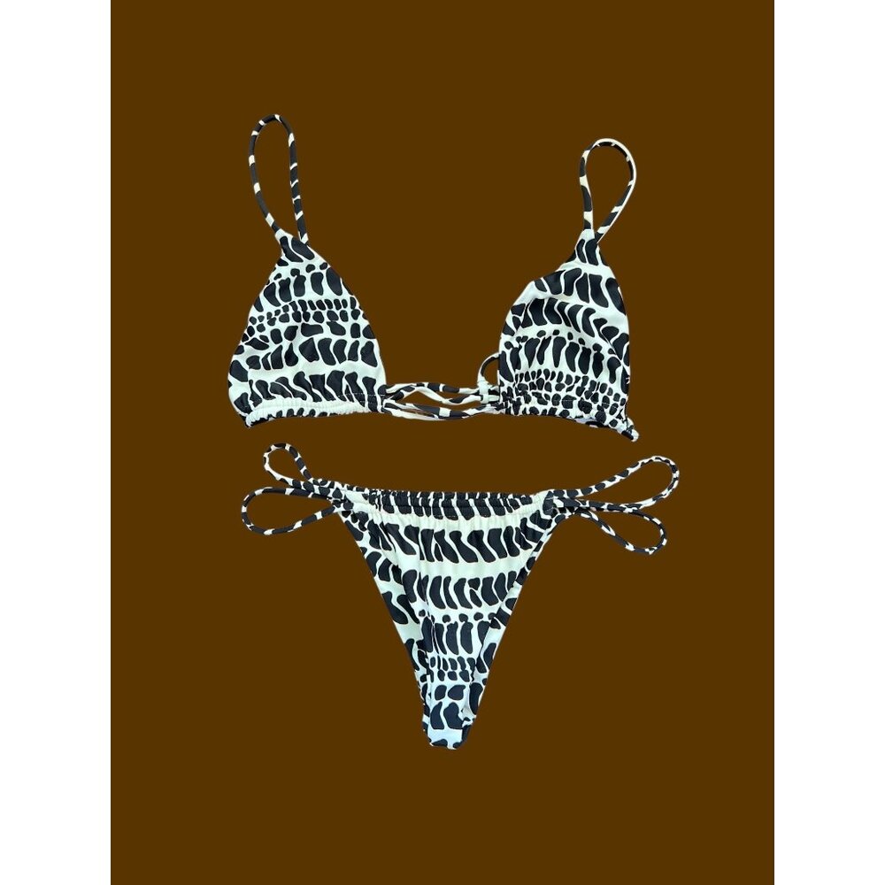 BENOA HEBREW CONE BIKINI SET - SIZE MEDIUM (SIENNA TOP / ANINI BOTTOMS)